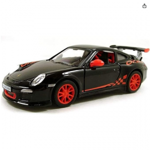 KiNSMART Porsche 911 GT3 RS 1:36 Scale 5inch Die Cast Model Toy Sports Car - Black