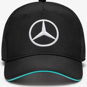 Mercedes AMG Petronas F1 2024 Team Baseball Hat- Black/White